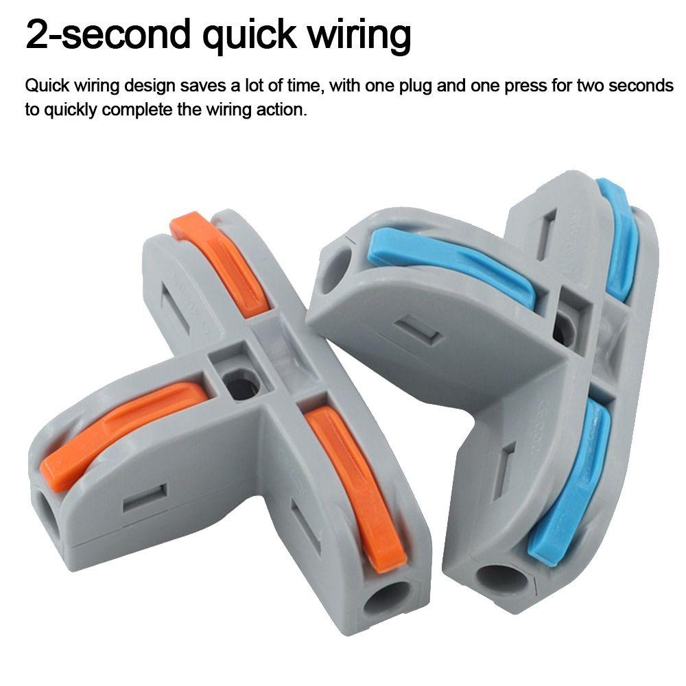 Universal Compact Quick Terminal Block T Type Push-in Terminal Blocks Electrical