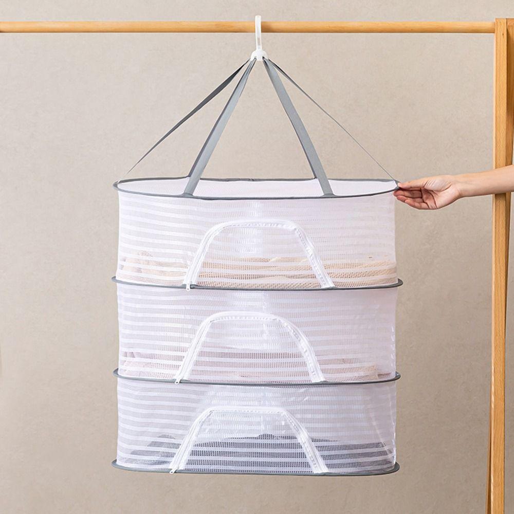 Складная сетка для сушки, складная сушилка для овощей, клетка, подвесная сушилка для дома