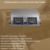 Dasbecan 55670-02160 Панель центральной консоли, воздуховод кондиционера, отделка console, комплект вентиляционных отверстий, совместимый с Toyota Corolla 2008 2009 2010 2011 2012 2013