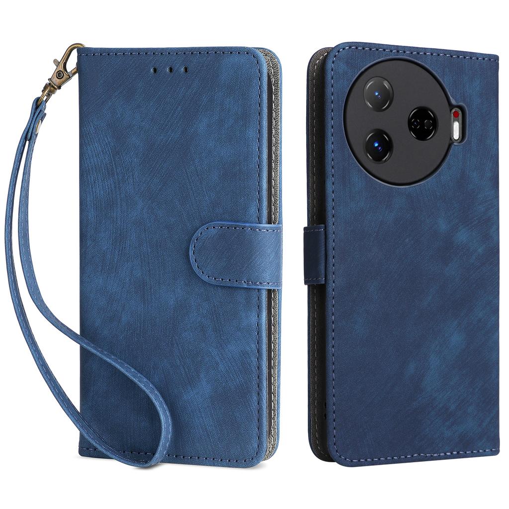 Для TECNO Camon 30 Pro 5G CL8 Чехол PU Кожаный Чехол для Телефона Фолио Кошелек с RFID-блокировкой