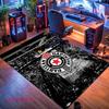 Partizan logo Carpet Rug for Living Room Bedroom Home Sofa Decoration,Kids play Nonslip Floor Mat