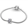 Pandora Clear   Blue Sparkling Clip Charm  799171c01
