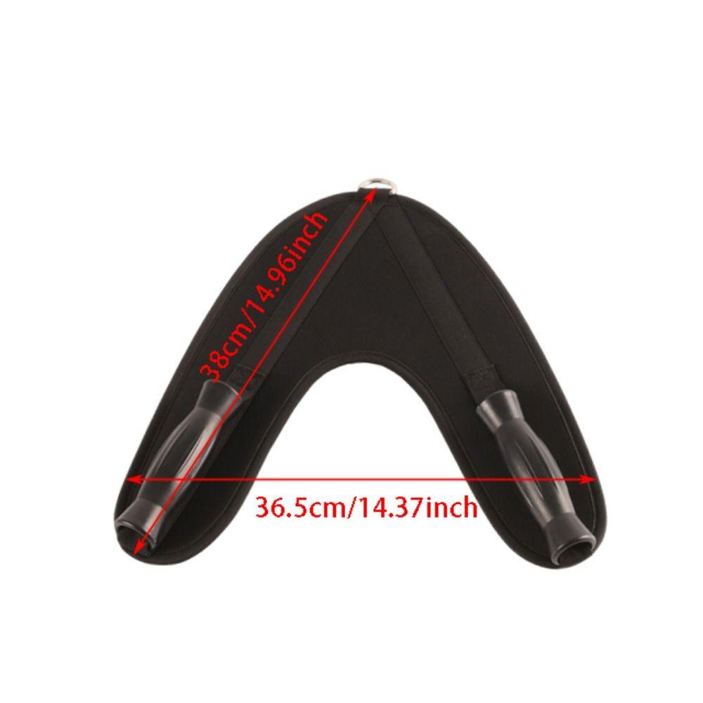 Strong Tension Band Abdominal Crunch Harness V-Shape Core Muscle Training Equipment Cable Machine