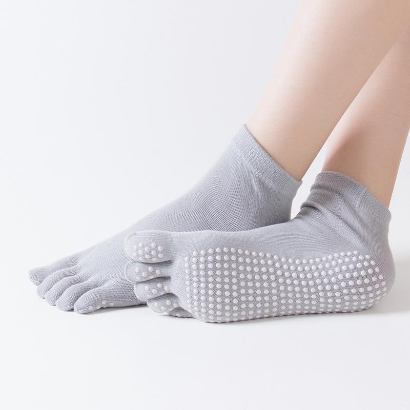 Colorful Open Toe Yoga & Dance Five-Finger Socks for Women