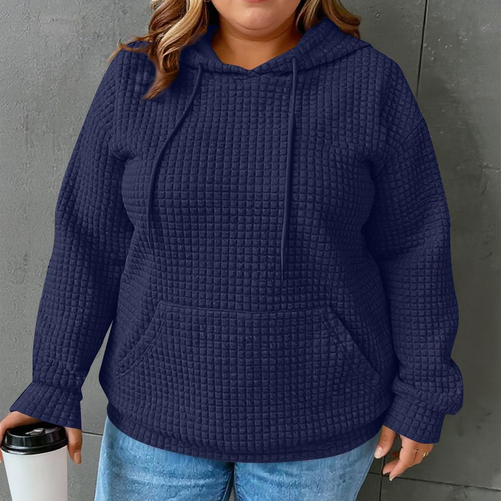 Женские толстовки с капюшоном, с длинным рукавом, повседневные, со шнурком, свитшоты, пуловер, карманы, топы