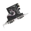 Настольная промышленная управляющая PCIe-адаптерная карта с 2 последовательными портами RS232