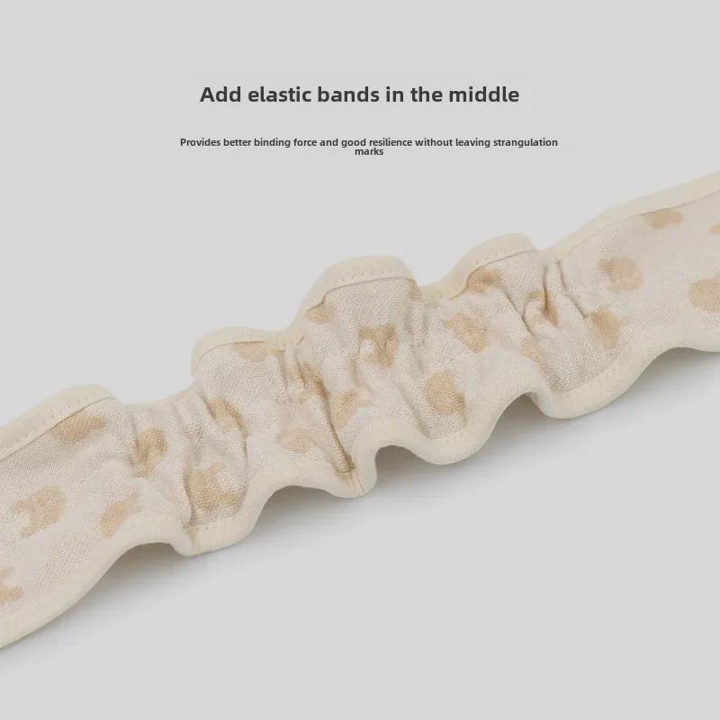 Elastic Adjustable Cotton Baby Diaper Strap - Newborn Buckle