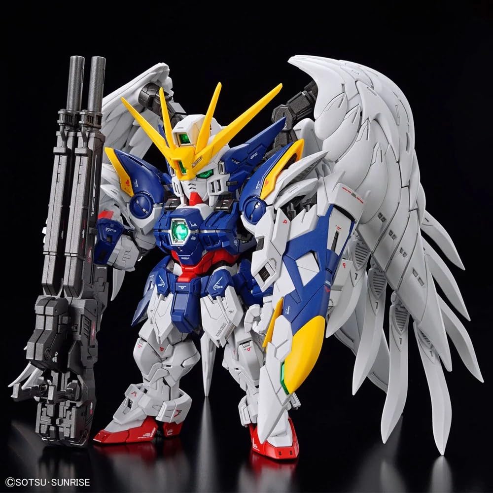 BANDAI SPIRITS MGSD New Mobile Report Gundam W Endless Waltz Wing Gundam Zero EW Цветная пластиковая модель