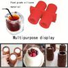Reusable Whisky Ice Cube Tray Food Grade Ice Cup Tray Maker Kitchen Bar Accessories Cake Dessert Mousse Moulds Baking Supplies