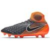 Magista Obra 2 Elite DF FG Grey Total Orange Men Sneakers Dark-Grey Black-Total-Orange-White AH7301-080