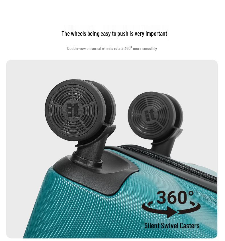 20-дюймовый ударопрочный чемодан: Прочный, Большой вместимости, Защита от кражи, Ручная кладь для мужчин и женщин