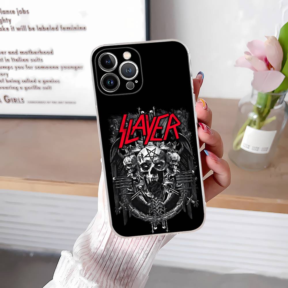 S-Slayers Band Case For Iphone 17 16 15 Pro Max 11 12 13 14 Pro Plus Phone Cover