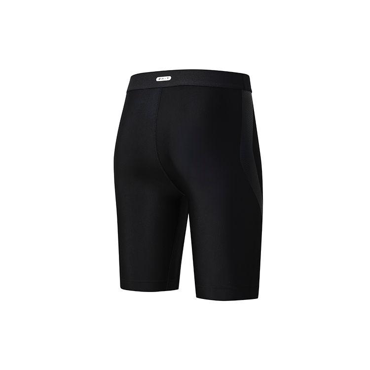 Fila SS22 Атлетика Эластичные Спортивные Шорты с Завышенной Талией Повседневные Мужские шорты Глубокий Черный A11M221603F-BK