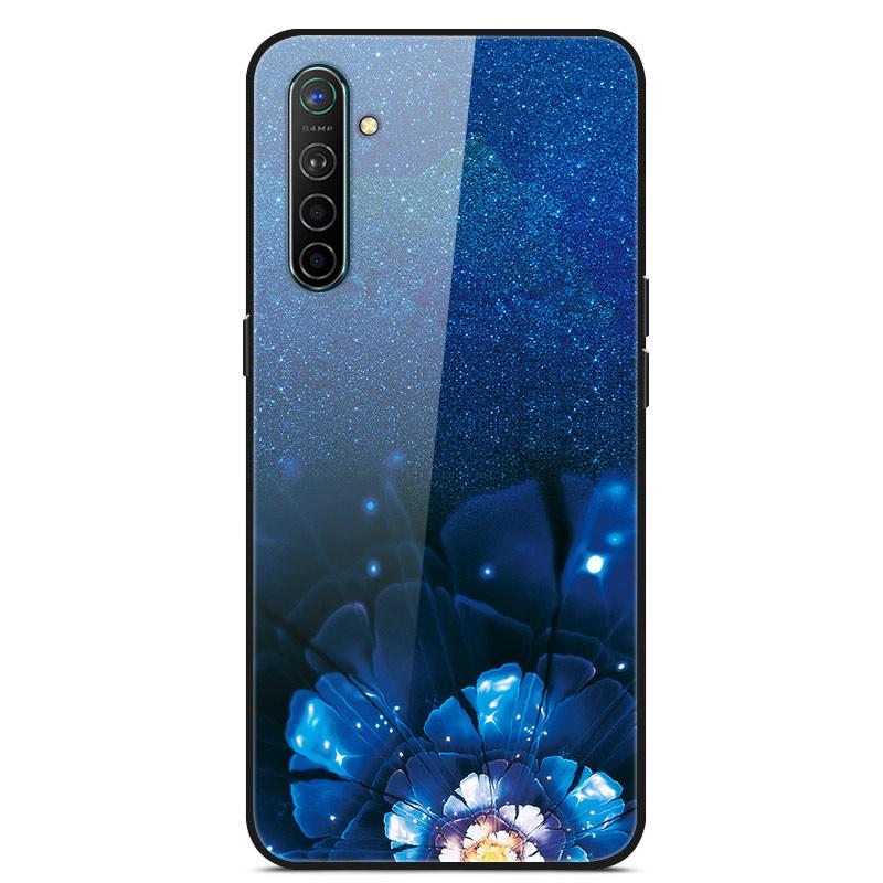Для OPPO Realme XT Закаленное Стекло Чехол Мягкий Бампер Жесткий Funda Для OPPO Realme 6 Pro Realme X2 XT Чехол для Телефона Realme6 Задняя Крышка
