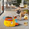 Yellow Duck-Shaped Interactive Cat Treat Dispenser Durable Plastic Training Dog Hoy Puzzle Slow Feeder Dog Entertainment Toy