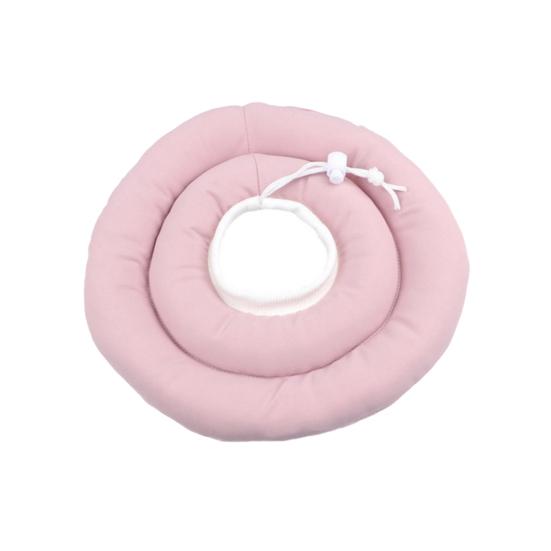 Собачий конус мягкий регулируемый воротник-пончик со шнурком альтернатива конусу для собак после операции для крупных средних маленьких собак и кошек