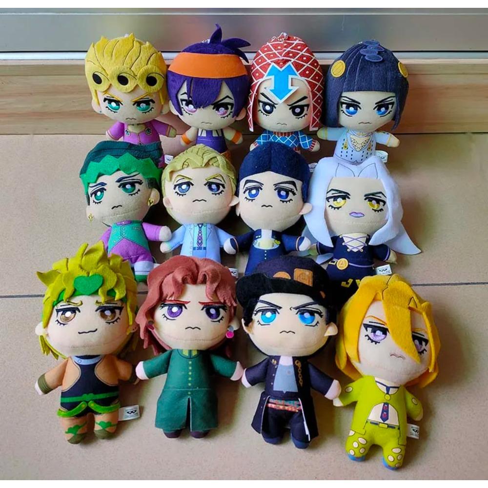 НОВЫЙ JoJo's Bizarre Adventure Золотой Ветер Плюшевый Джорно Наранча Миста ПЛЮШЕВАЯ КУКЛА