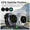 Новые умные часы с GPS-позиционированием для мужчин, 1,53-дюймовый AMOLED HD-экран, компас, датчик сердечного ритма, водонепроницаемость 3ATM, звонки, спортивные, деловые умные часы