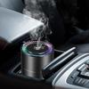 4-в-1 Автомобильный Ароматерапевтический Увлажнитель Беспроводная Зарядка RGB Светодиодные Огни Диффузор Эфирных Масел Цветные Огни Объем 260 мл