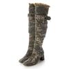 Деним камуфляж деним [Ike Plus] Сапоги до колена, сапоги до колена, 5650,
