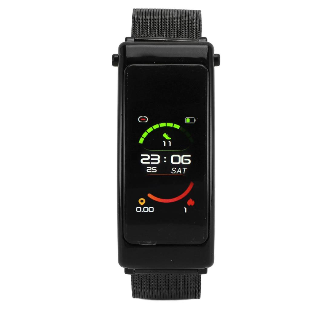 1,14-дюймовые умные часы, фитнес-трекер, Bluetooth-наушники, несколько спортивных режимов, шагомер, сталь