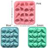 Starfish Shape 3D Shell Mold Conch Ice Cube Tray Baking Supplies Marine Animal Mold  Candy Making