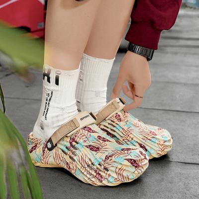 Мужская обувь Пляжные клоги Лист EVA Шлепанцы Сандалии Женские Садовая обувь Плоские сандалии Мужские Кроссовки Уличные Шлепанцы Домашние Клоги