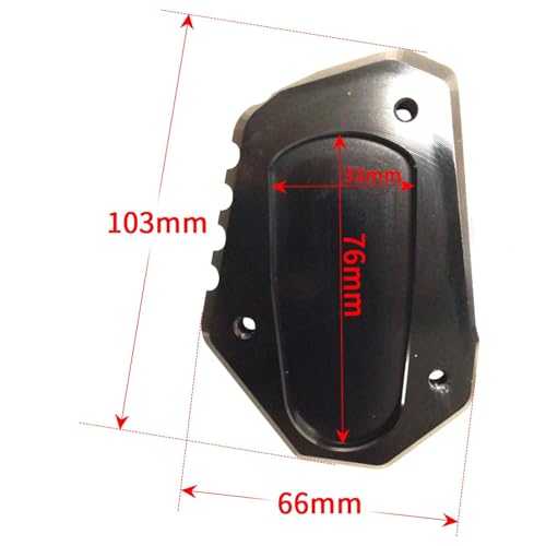 Для GSX8R GSXS gsx8r 2025 2024 Аксессуары Нескользящая подкладка для ног Парковка Мягкий грунт Защита от проседания Боковая опора Подставка для ног Аксессуары для мотоциклов Энла