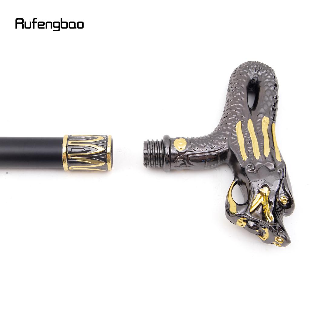 Золотой черный дракон модная трость декоративная трость косплей винтажная вечеринка модная трость посох 94 см