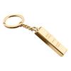 Fashion Metal Faux Gold Bar Ingot Bullion Keychain
