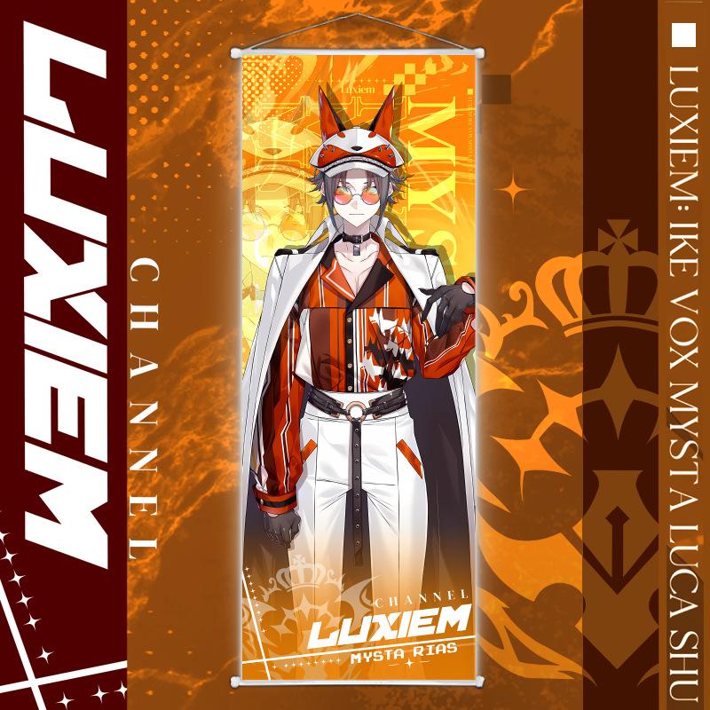 Аниме Люксием Свиток Плакат Настенное Искусство Эстетическое Украшение Домашней Комнаты Картина Живопись