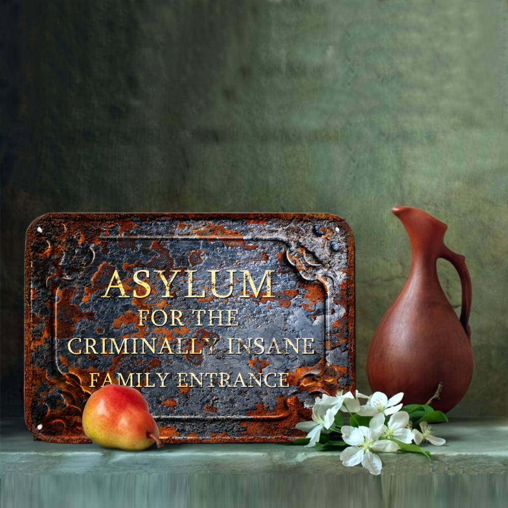 Covered Entrance Fun Vintage Closed Aluminum Sign It Will Make a Surprise Gift for Someone Special Wall Poster Decor Wall Decor