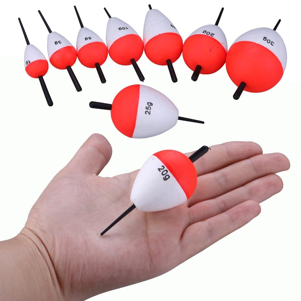 Fishing Accessory Buoy Hard Foam Red And White Float Floating Buoy Fishing Floats Fishing Bobber