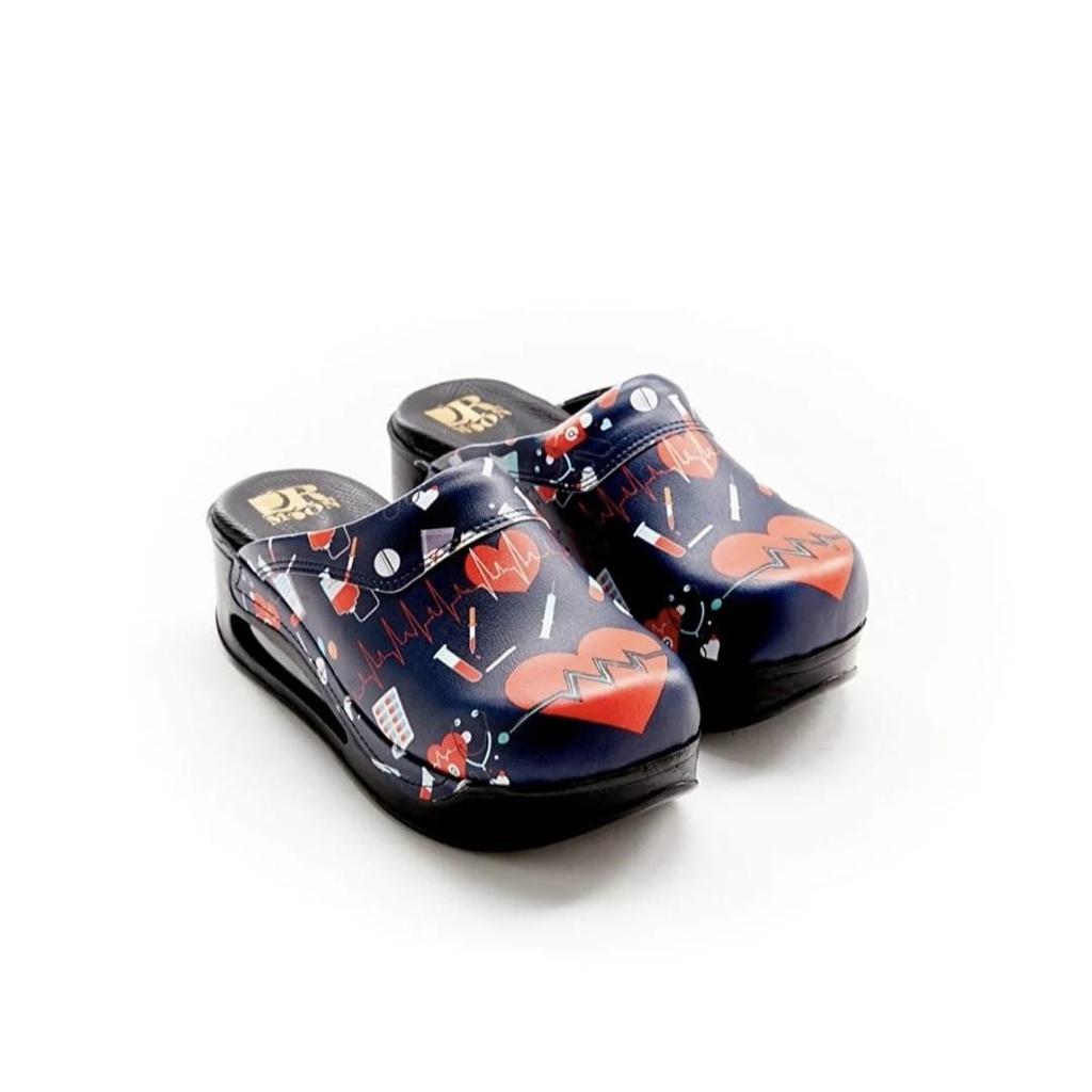 Ортопедические женские медицинские сабо — противоскользящие, удобные