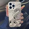 Черная змея для чехла на телефон Apple 16PROMAX iPhone15 год змеи 14 мужчины и женщины 13 противоударный 12/xr