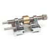 Stainless Steel Fixed Angle Sharpener with Brass Roller and Fixed Angle Holder