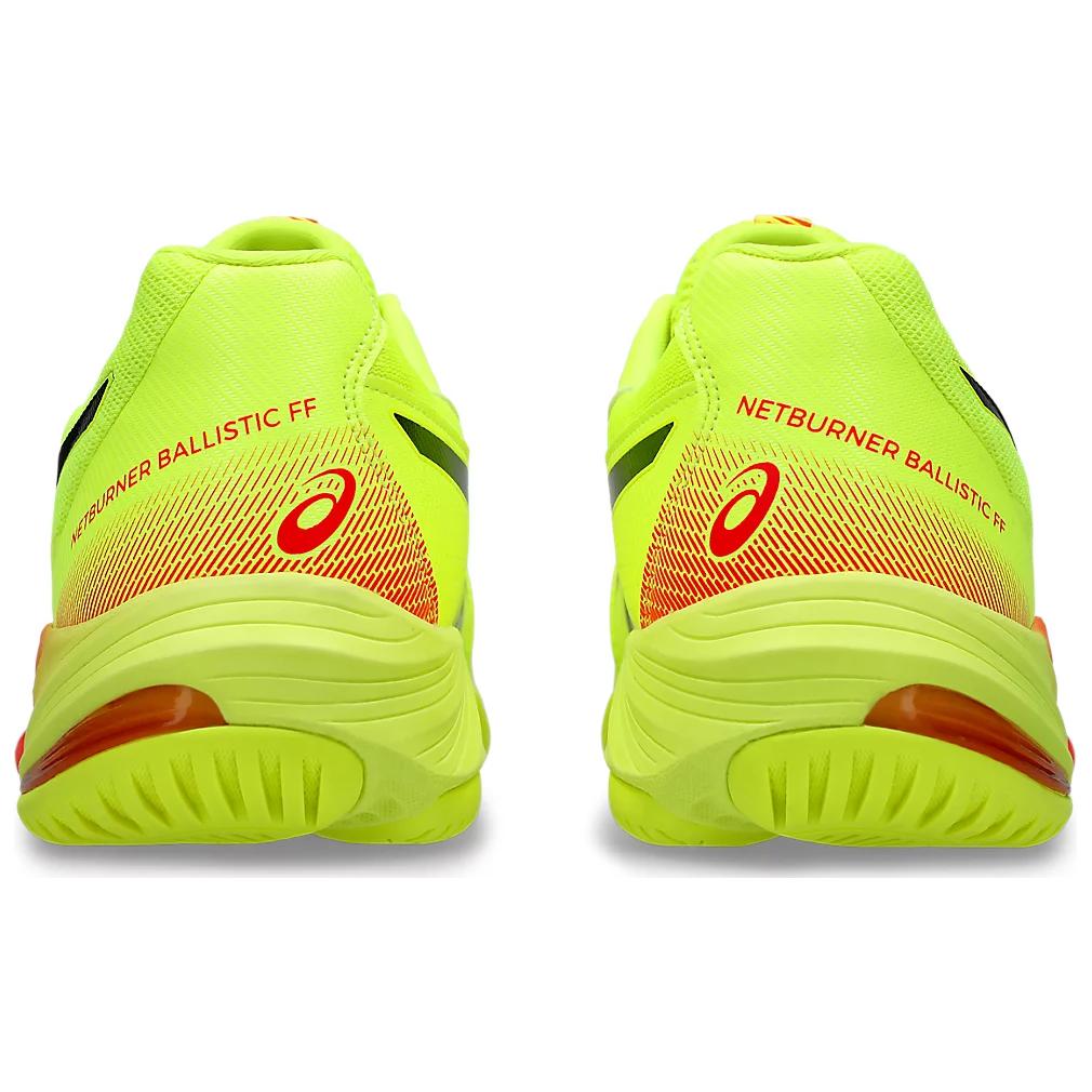Asics Netburner Ballistic FF 3 Paris Unisex Sneakers Yellow Safety-Yellow Black 1051A087-750