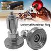 1Pair Universal Handle Plug Aluminum Alloy Metal Handlebars End  for Motorcycle Electric Bike
