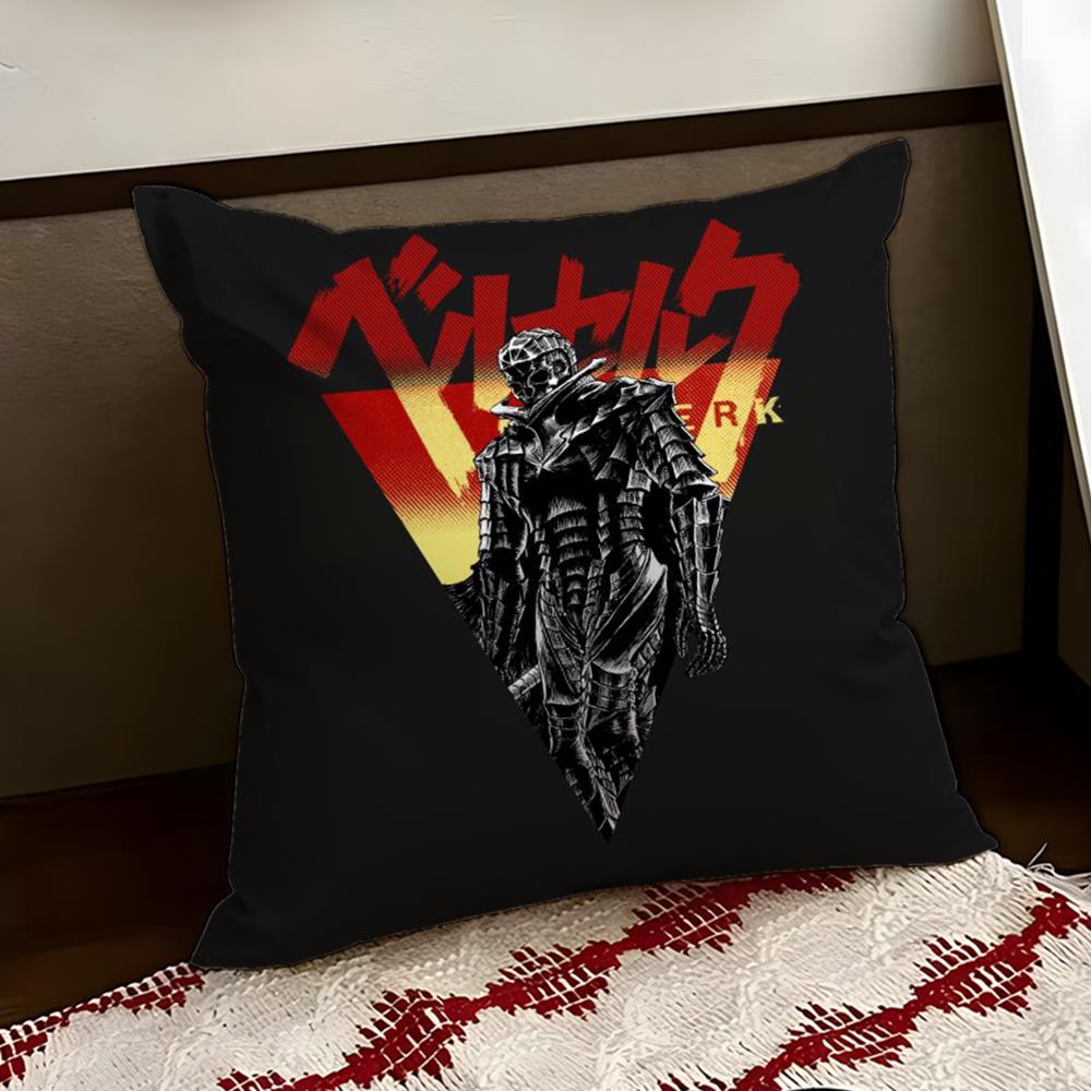 Cool BBerserkS Cushion Cover Reversible Soft Durable Pillow Cover Home  Car MultiScene Use for Daily Comfort