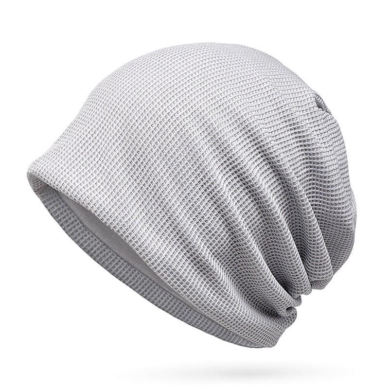 Women's Breathable Thin Cotton Pullover Hat - Spring/Summer Headscarf, Confinement, Sleep, and Outdoor Leisure Cap.