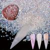 1000pcs Sparkling Clear & Multicolor AB Glass - Micro Beads for Nail Art, Clothing, Bags, Shoes DIY Crafts -Art Accessories