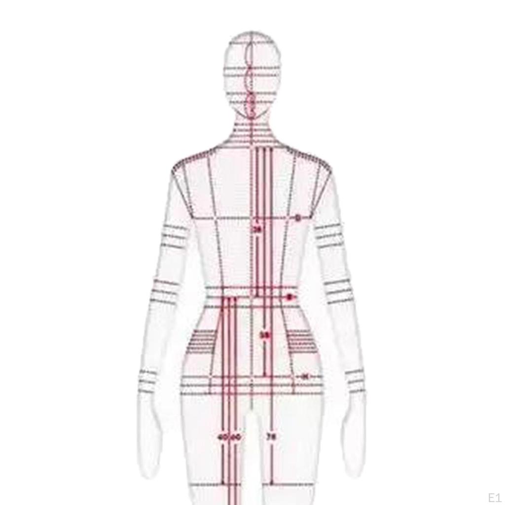 4 шт. Дизайн одежды Чертежи Шаблоны Линейки Выкройки для пошива одежды