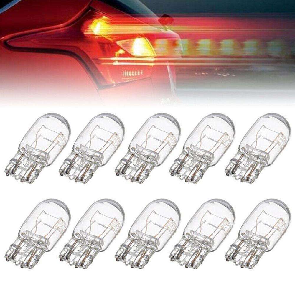 Brake Tail Light Bulbs 10PCS 4300K Halogen Indicators