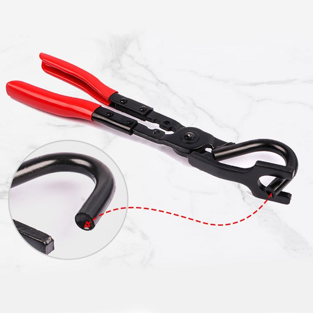 Car Exhaust Hanger Removal Plier Car Exhaust Rubber Pad Plier Puller Tool Exhaust Pipe Rubber Gasket Removal Pliers