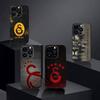 Классический чехол для телефона Galatasaray S-SK1905 для iPhone 16, 15, 14, 13, 12, 17, Pro Max, Plus, силиконовый, черный