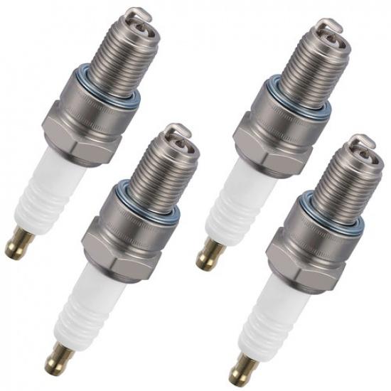 2411 Set Of 4 Iridium Spark Plugs For 0Utboard Marine Emerald/Bay Banshee XS