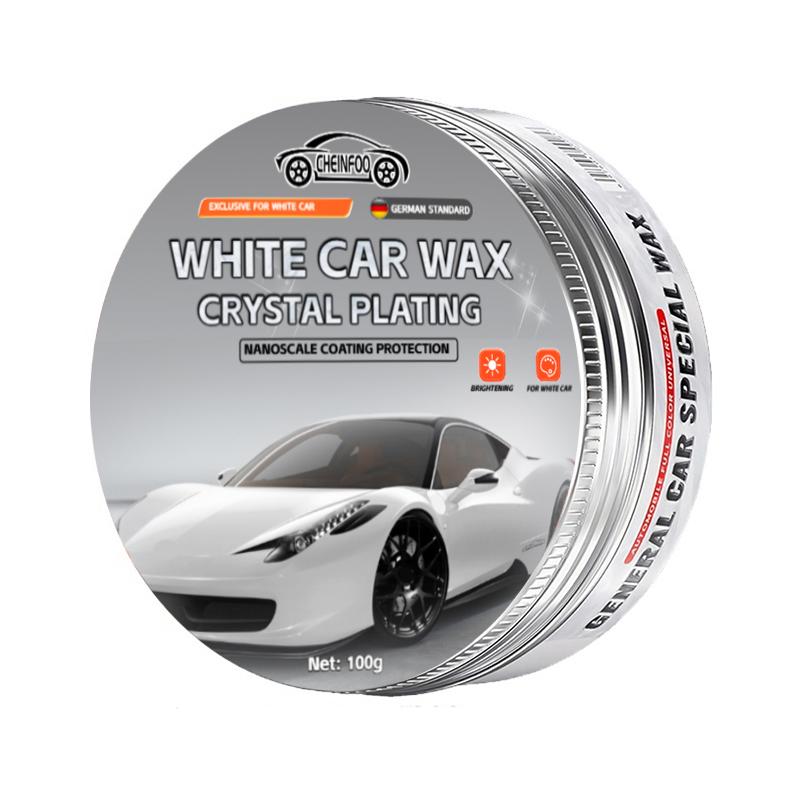 CHEINFOO White Car Wax Polishes Wax, Removes Dirt, Waterproofing, Maintaining Wax Paint Protection