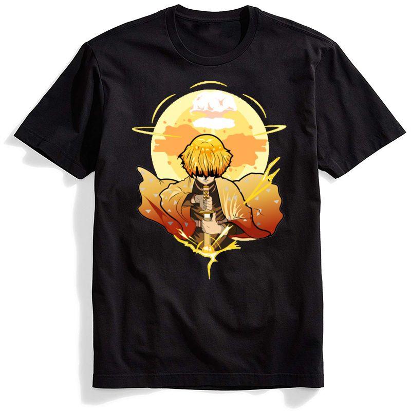 Demon Slayer Kimetsu No Yaiba Arrival Top Tees Tshirt Men Harajuku Kawaii Aesthetic T Shirt