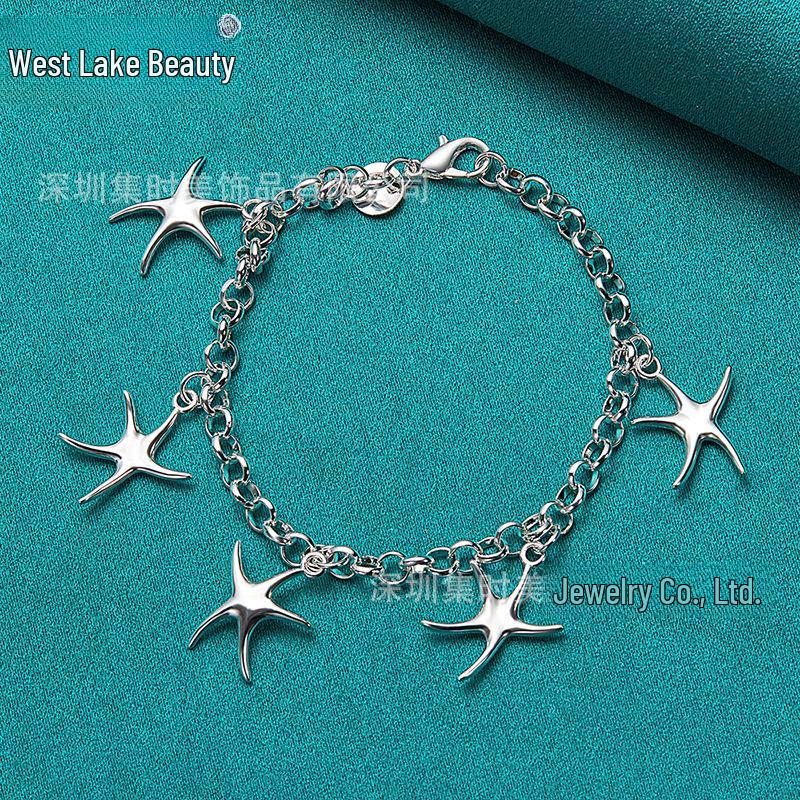 Серебряный браслет West Lake Starfish
