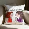 Ccoco Art Pillow Case Pillowcase Doublesided Printed Sofa Cushion Bedroom Headboard Pillow